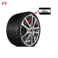 Strong adhesive vulcanized label tyre stickers